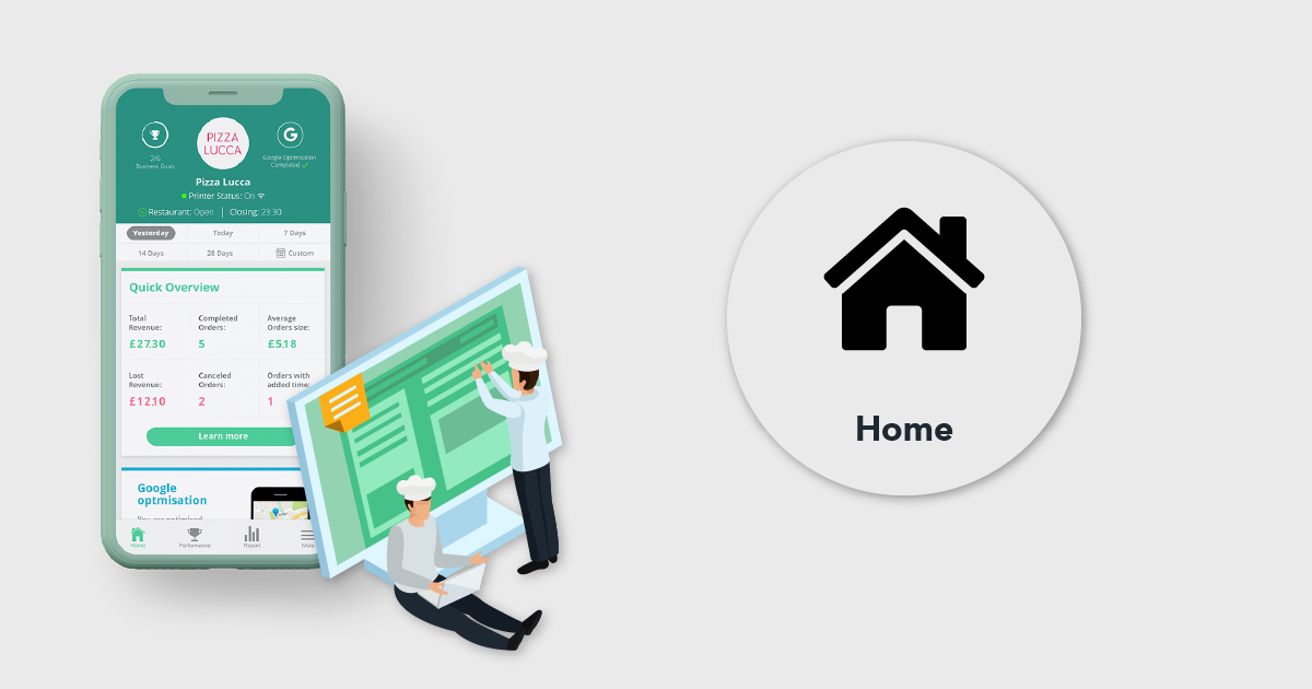 My Business App Explained: Home